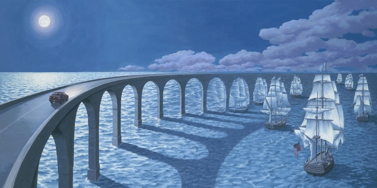 Toward the Horizon -Rob Gonsalves